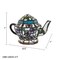 Hastings Home Hastings Home Tiffany Style Glass Teapot Lamp 958881EVB - alternate 3
